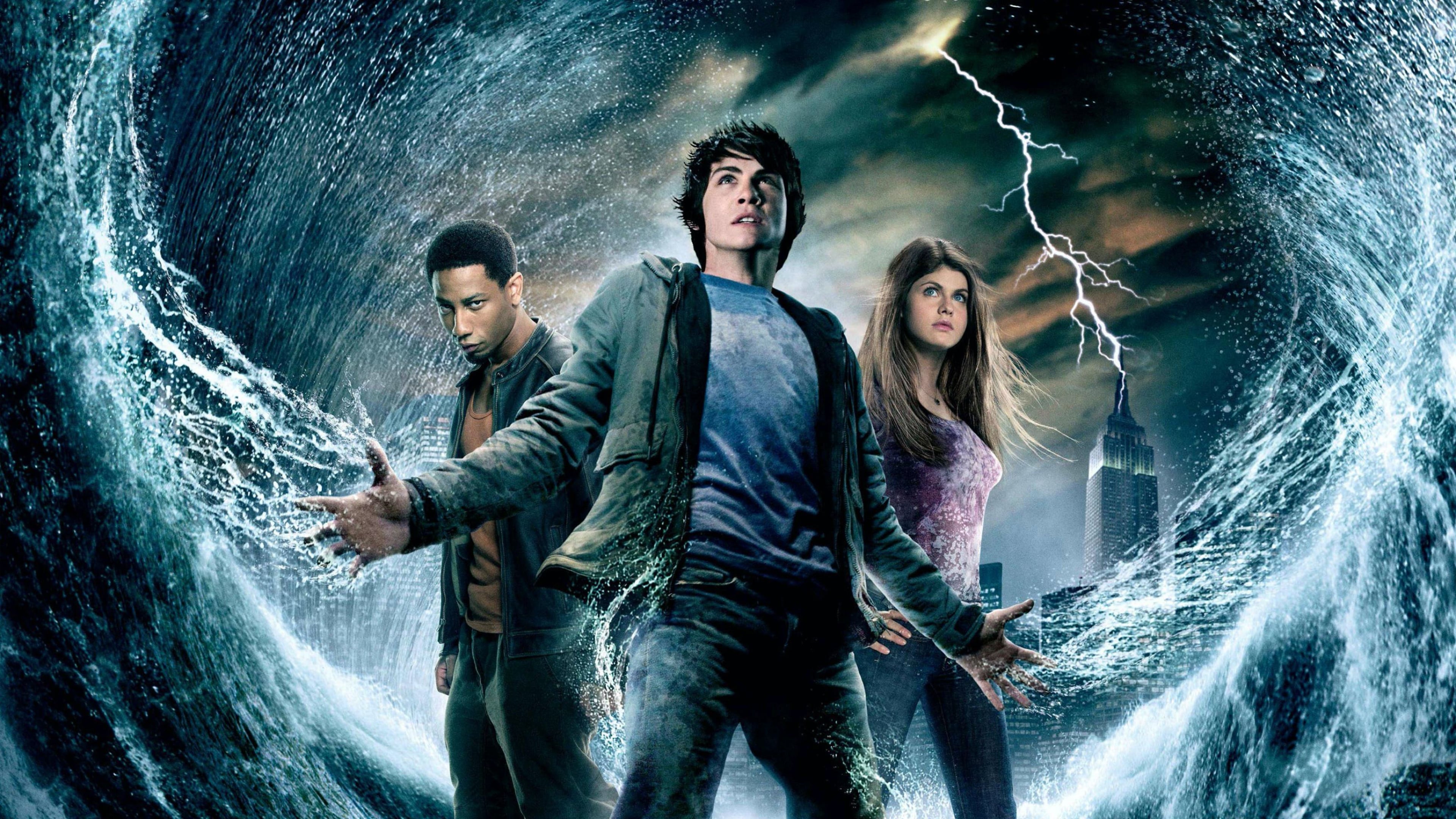 full cast of percy jackson lightning thief